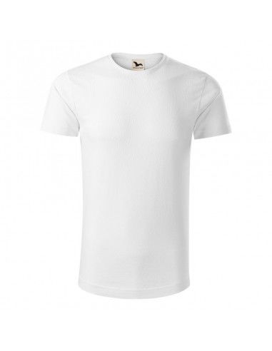 Malfini Ανδρικό Διαφημιστικό T-shirt Κοντομάνικο σε Λευκό Χρώμα MLI-17100