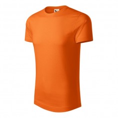 Malfini Ανδρικό Διαφημιστικό T-shirt Κοντομάνικο σε Πορτοκαλί Χρώμα MLI-17111