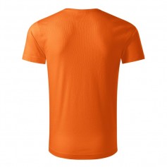 Malfini Ανδρικό Διαφημιστικό T-shirt Κοντομάνικο σε Πορτοκαλί Χρώμα MLI-17111
