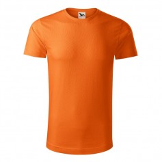 Malfini Ανδρικό Διαφημιστικό T-shirt Κοντομάνικο σε Πορτοκαλί Χρώμα MLI-17111