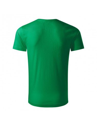 Malfini Ανδρικό Διαφημιστικό T-shirt Κοντομάνικο σε Πράσινο Χρώμα MLI-17116