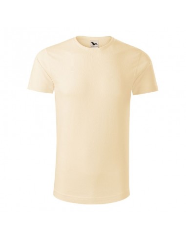 Malfini Ανδρικό Διαφημιστικό T-shirt Κοντομάνικο σε Μπεζ Χρώμα MLI-17121