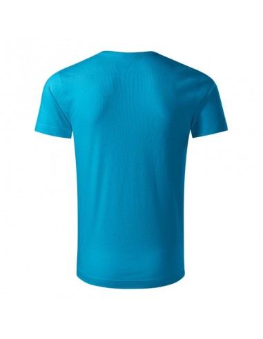 Malfini Ανδρικό Διαφημιστικό T-shirt Κοντομάνικο σε Τιρκουάζ Χρώμα MLI-17144