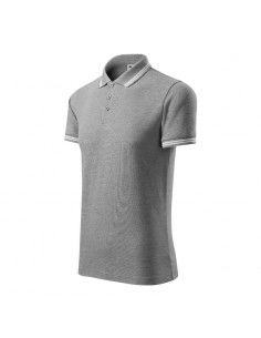 Polo shirt Malfini Urban M MLI21912 dark gray melange