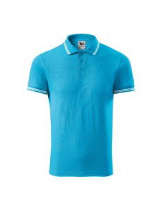 Polo shirt Malfini Urban M MLI21944 turquoise 2