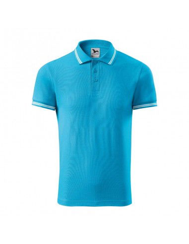 Malfini Ανδρική Διαφημιστική Μπλούζα Κοντομάνικη σε Τιρκουάζ Χρώμα MLI-21944