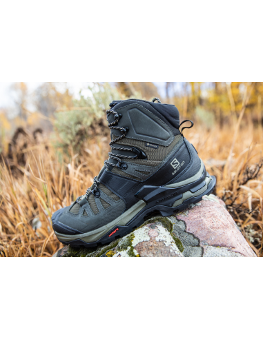 Salomon Quest 4 GTX L41292500 Ανδρικά Ορειβατικά Μποτάκια Αδιάβροχα με Μεμβράνη Gore-Tex Olive Night / Peat / Safari