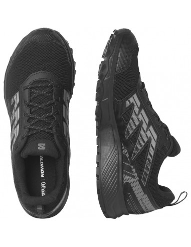 Salomon Wander L47152500 Ανδρικά Αθλητικά Παπούτσια Trail Running Μαύρα