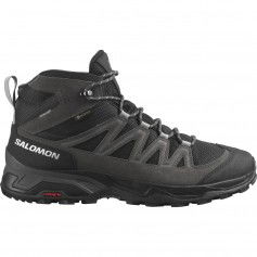 Salomon X Ward Mid GTX L47181700 Ανδρικά Ορειβατικά Μποτάκια Αδιάβροχα με Μεμβράνη Gore-Tex Μαύρα