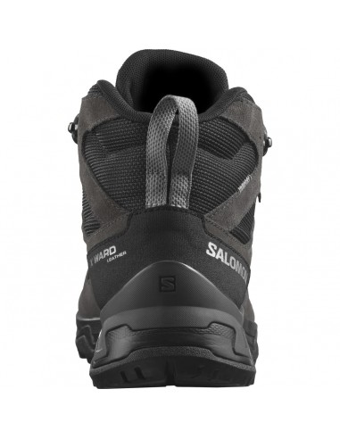 Salomon X Ward Mid GTX L47181700 Ανδρικά Ορειβατικά Μποτάκια Αδιάβροχα με Μεμβράνη Gore-Tex Μαύρα