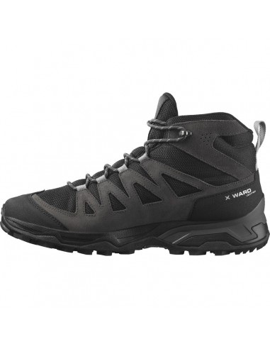 Salomon X Ward Mid GTX L47181700 Ανδρικά Ορειβατικά Μποτάκια Αδιάβροχα με Μεμβράνη Gore-Tex Μαύρα