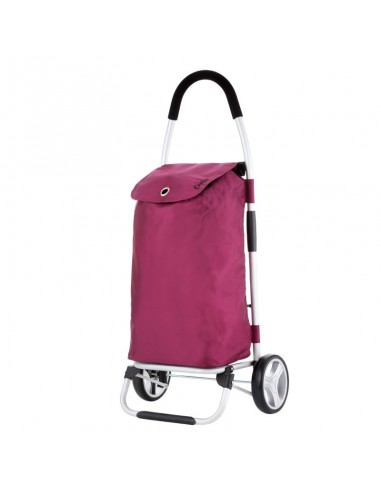 Classic Premium Υφασμάτινο Καρότσι Λαϊκής Πτυσσόμενο Μωβ 46x33x102cm 604319