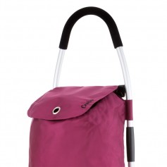 Classic Premium Υφασμάτινο Καρότσι Λαϊκής Πτυσσόμενο Μωβ 46x33x102cm 604319