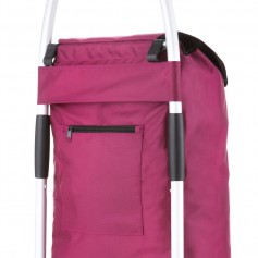 Classic Premium Υφασμάτινο Καρότσι Λαϊκής Πτυσσόμενο Μωβ 46x33x102cm 604319