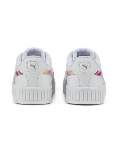 Puma Παιδικά Sneakers Carina 2.0 Holo White / Silver 387985-01