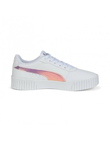 Puma Παιδικά Sneakers Carina 2.0 Holo White / Silver 387985-01