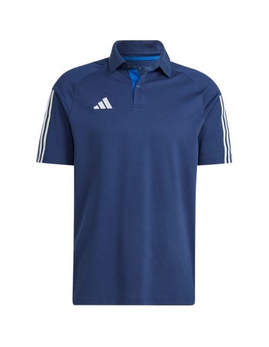 Adidas Tiro 23 Ανδρικό T-shirt Κοντομάνικο Polo Μπλε HK8052
