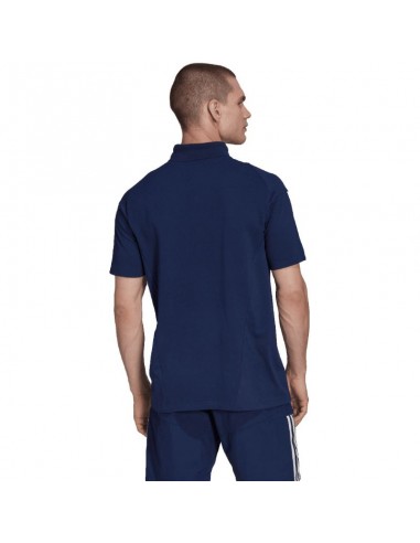 Adidas Tiro 23 Ανδρικό T-shirt Κοντομάνικο Polo Μπλε HK8052