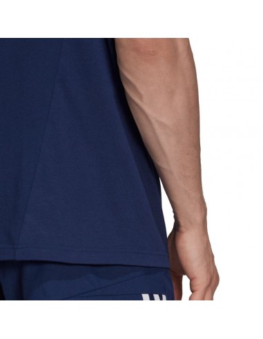 Adidas Tiro 23 Ανδρικό T-shirt Κοντομάνικο Polo Μπλε HK8052