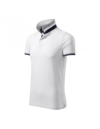Malfini Collar Up M MLI25600 white polo shirt