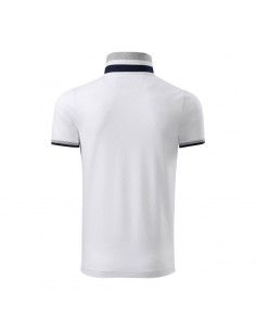 Malfini Collar Up M MLI25600 white polo shirt 2