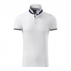 Malfini Collar Up M MLI25600 white polo shirt