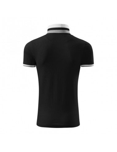 Malfini Collar Up M MLI25601 black polo shirt