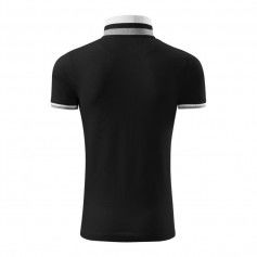 Malfini Collar Up M MLI25601 black polo shirt