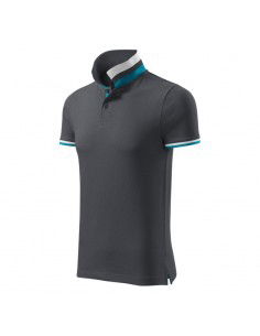 Malfini Collar Up M MLI25683 light anthracite polo shirt