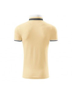 Malfini Collar Up M MLI25685 bourbon vanilla polo shirt 2
