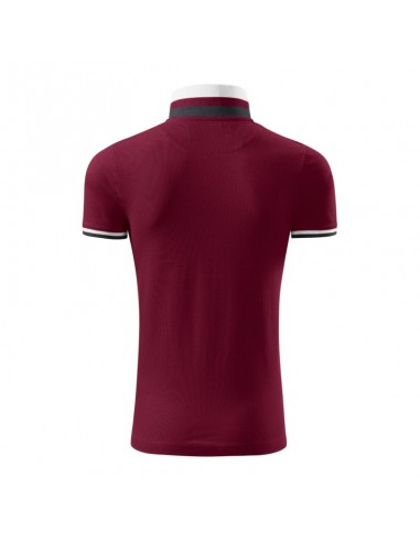Malfini Ανδρικό T-shirt Κοντομάνικο Polo Κόκκινο MLI-25686