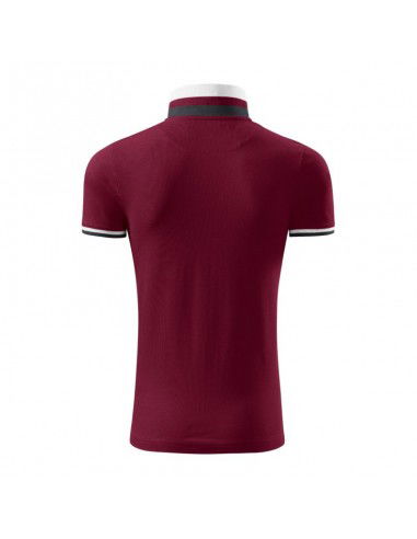 Malfini Collar Up M MLI25686 garnet polo shirt