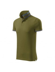 Malfini Collar Up M MLI256A3 avocado green polo shirt