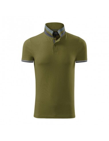 Malfini Collar Up M MLI256A3 avocado green polo shirt