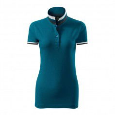 Malfini Collar Up polo shirt W MLI25793 petrol blue