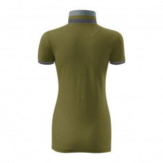Malfini Collar Up polo shirt W MLI257A3 avocado green