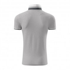 Malfini Collar Up W MLI256A4 silver gray polo shirt