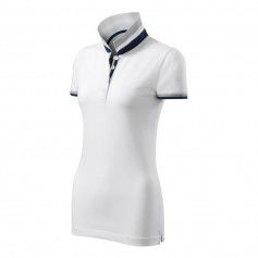 Malfini Collar Up W MLI25700 white polo shirt