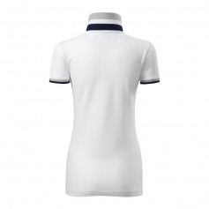 Malfini Collar Up W MLI25700 white polo shirt