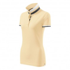 Malfini Collar Up W MLI25785 bourbon vanilla polo shirt