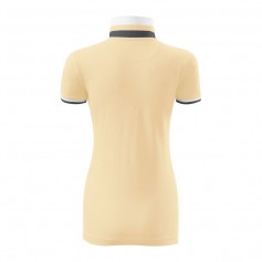 Malfini Collar Up W MLI25785 bourbon vanilla polo shirt