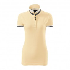 Malfini Collar Up W MLI25785 bourbon vanilla polo shirt