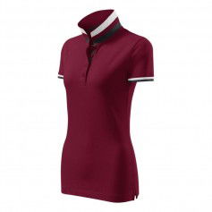 Malfini Collar Up W MLI25786 garnet polo shirt