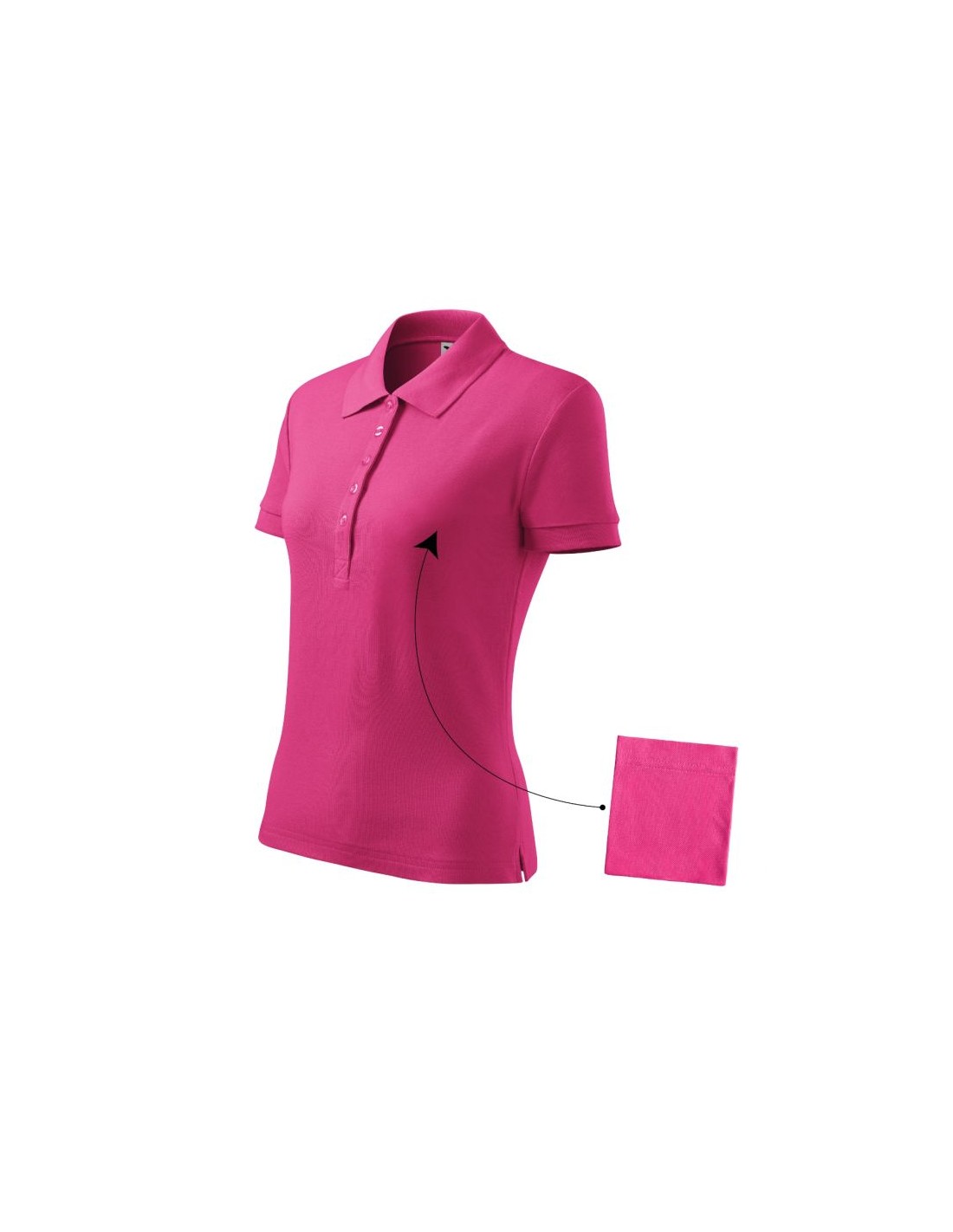 Malfini Ανδρική Διαφημιστική Μπλούζα Κοντομάνικη σε Μωβ Χρώμα MLI-21340