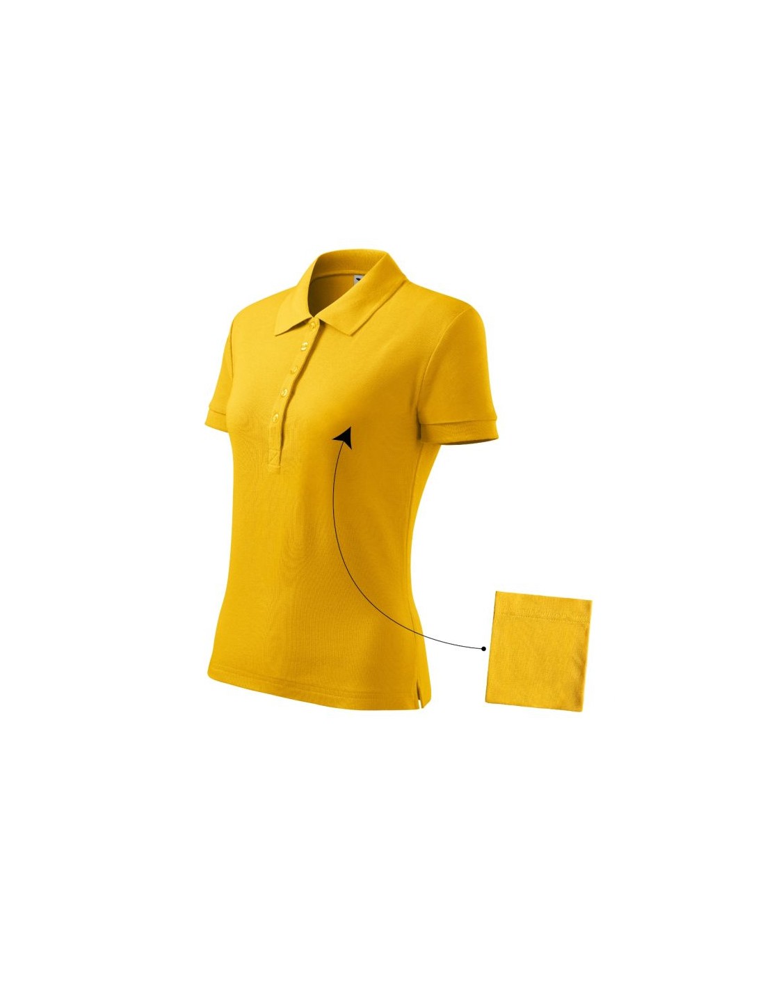 Women's T-Shirts Malfini Yellow