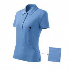 Malfini Cotton polo shirt W MLI21315 sky blue