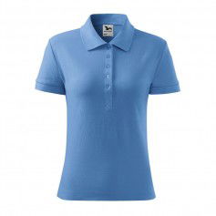 Malfini Cotton polo shirt W MLI21315 sky blue