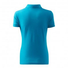 Malfini Cotton polo shirt W MLI21344 turquoise