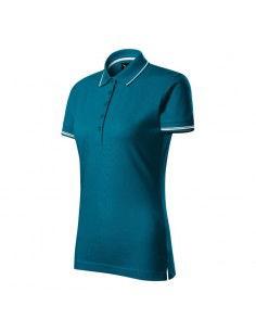 Malfini Perfection plain polo shirt W MLI25393 petrol blue