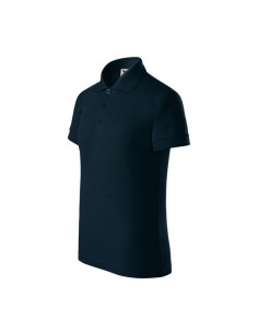 Malfini Pique Ανδρική Διαφημιστική Μπλούζα Κοντομάνικη σε Navy Μπλε Χρώμα MLI-22202